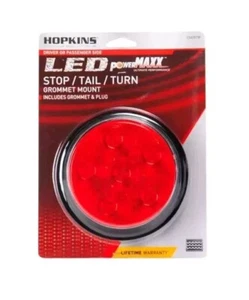 Hopkins CW542RTM Power Maxx Red Round Stop/Tail/Turn LED Light Kit 🆕 - Picture 1 of 7