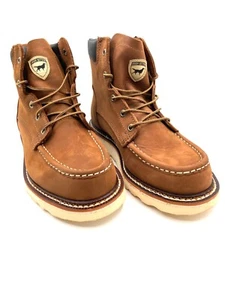 Work Boot Irish Setter Ashby, Model 83651, 6" Soft Toe Nubuck Full Grain Leather - Picture 1 of 13