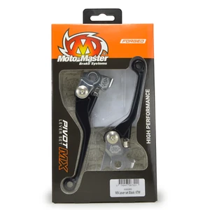MOTO MASTER 0101352 PIVOT LEVER SET BLACK KAWASAKI KX 112 2022 - Imagen 1 de 1