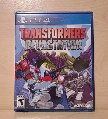 Transformers: Devastation PlayStation 4 Sony PS4 - Brand New / Factory Sealed  - Image 1 of 4