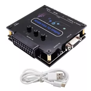 Composite Video Audio Converter Adapter 720p 1080p RGBS VGA SCART to YPBPR - Picture 1 of 6