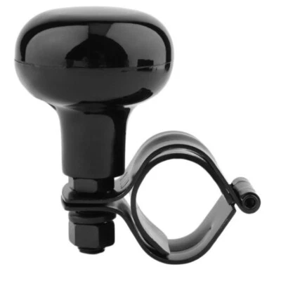 Steering Wheel Booster Spinner Ball Knob Handle Heavy Duty Car Truck Power Black - Image 1 of 4