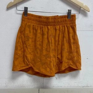 Nike Dri-FIT Big Kids Breezy High-Waisted Training Shorts Orange FB1095-815 Sz M - Picture 1 of 5