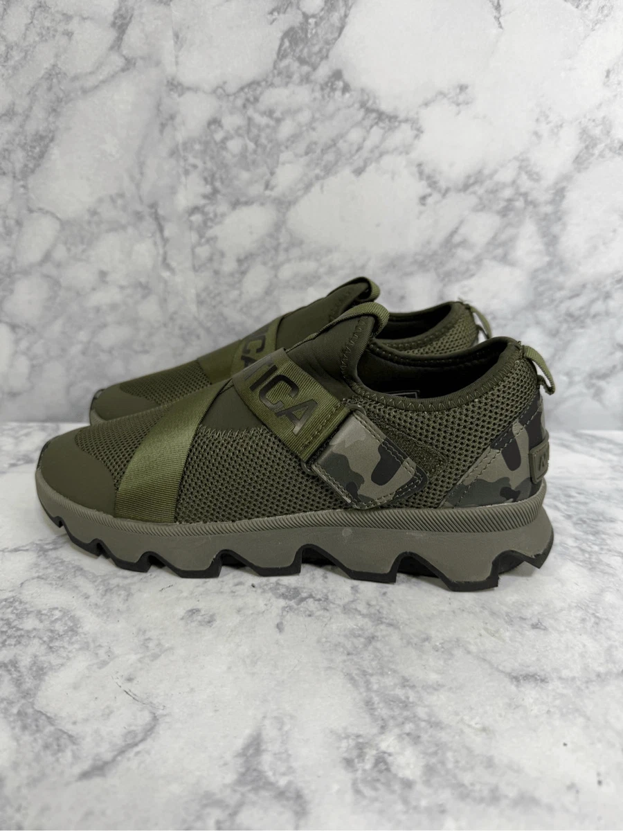 Nautica Women's Slip-On Sneakers - Olive Green Comfort Running & Walking Shoes - View #10