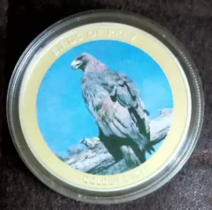 Malawi 10 Kwacha 2010 Golden Eagle Birds of Prey Proof Coin - Picture 1 of 2