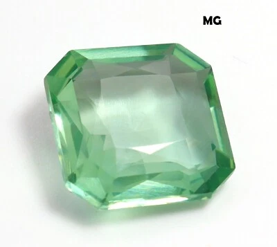 16.50 Karat AAA Natürlich Brasilien Grün Paraiba Turmalin Quadrat Schliff Lose - Bild 1 von 4