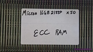 (LOT OF 175) 16GB DDR4 ECC RAM 2133 2400 2666 3200 Mix Brands - Picture 1 of 14