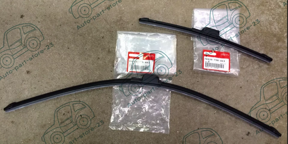 PAR ORIGINAL DE LIMPIAPARABRISAS DELANTERO NUEVO PARA HONDA FIT HATCHBACK 2015-2020 Foto 1 de 1