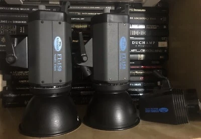 SAVAGE Set STUDIO PHOTOGRAPHY LIGHTS 150 3 Flash FT-150 S-150 High Quality - Image 1 of 4