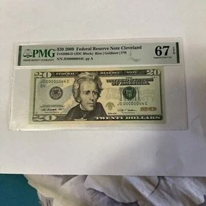 2009 $20.00 FRN JD00000044 PM.G #67 EPQ - Picture 1 of 2