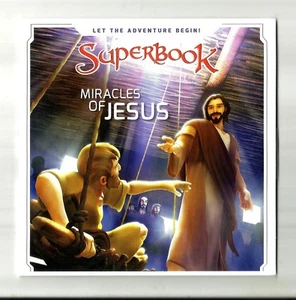 SUPERBOOK Miracles of Jesus (2012, DVD) BRAND NEW: CBN Bible: Kids - Picture 1 of 2