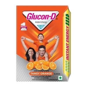 Glucon-D Instant Endurance & Energy Health Drink Tangy Orange - 200gm Free shipp - Picture 1 of 9