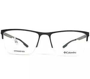 Columbia Eyeglasses Frames C3024 070 Gunmetal Gray Square Half Rim 58-18-150 - Picture 1 of 11