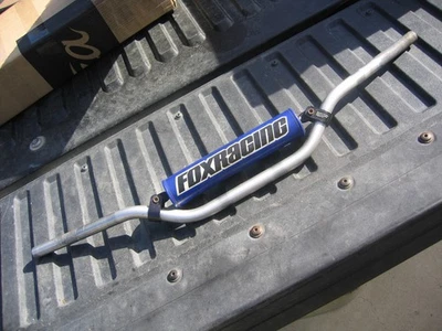 RENTHAL 66  7/8"  SILVER HANDLEBARS HANDLE BAR 31 1/2''  STRAIGHT GOOD CONDITION - Image 1 of 4