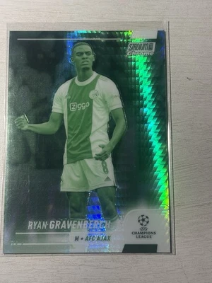 2021-22 Topps Stadium Club   Ryan Gravenberch Night Vision Prism Refractor /175 - Image 1 of 2