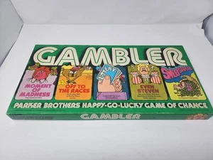 Vintage 1977 Parker Brothers Gambler Board Game Complete - Picture 1 of 19