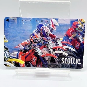 90s Motocross Race Honda NTT Telephone Card Vintage Retro Japan Japanese F/S - Picture 1 of 10