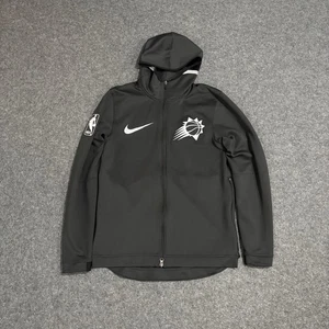 Phoenix Suns Nike Hoodie Mens Medium Showtime NBA Full Zip Gray - Picture 1 of 10