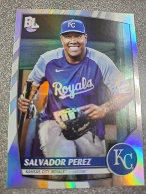 2023 Topps Big League - Uncommon Rainbow Foil Salvador Perez #250 T275 - Image 1 of 2
