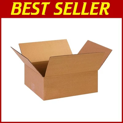 25 Pack 13x11x5 Corrugated Cardboard Boxes - Image 1 of 4