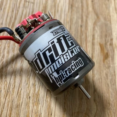 HPI Racing Drift Meister Vintage RC Motor 1/10 Drifting Car Used Japan TTG - Image 1 of 4