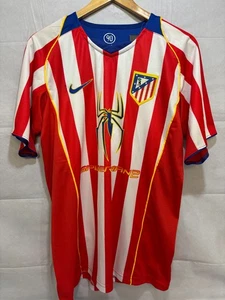 Atlético Madrid Nike 2004/2005 Home Jersey Red Football #9 Fernando Torres L - Picture 1 of 9