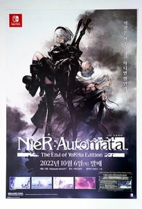 NieR-Automata The End of YoRHa Edition - Póster promocional A2 COREA - Interruptor original - Imagen 1 de 1