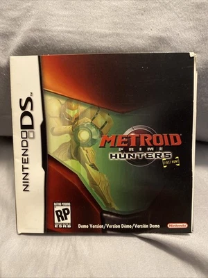 Metroid Prime Hunters First Hunt Demo (Nintendo DS, 2004) Complete CIB - Image 1 of 4