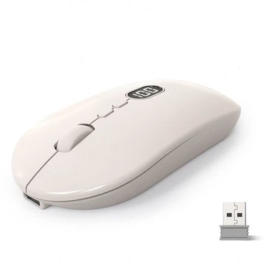 FREEWOLF X1 Wireless mouse with Battery Level Visible for Windows/Mac/PC/Office - Image 1 of 4