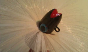 Plantilla de paracaídas Big Eye de 4 oz o 5 oz, labio rubí, señuelo de arrastre/rayador, elección de color - Imagen 1 de 7