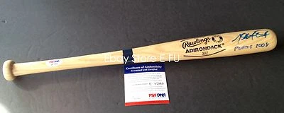 MATT ANTONELLI Signed Adirondack Mini Bat Padres 2008 Autograph PSA/DNA COA Auto - Image 1 of 4