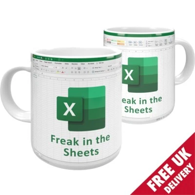Excel Mug - Freak in the Sheets - 11oz Capacity