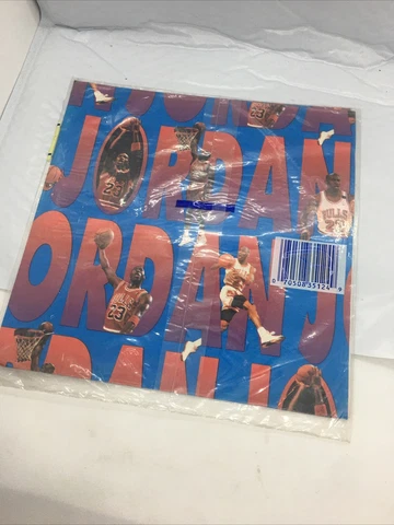 Michael Jordan Chicago Bulls Gift Wrap Paper Poster NBA Nike Air Jordans Shoes Cover