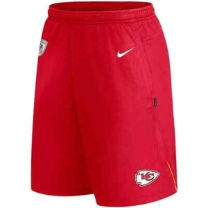 Kansas City Chiefs Nike Coach Performance Training Shorts Men's 2022 NFL KC Red - Picture 1 of 3