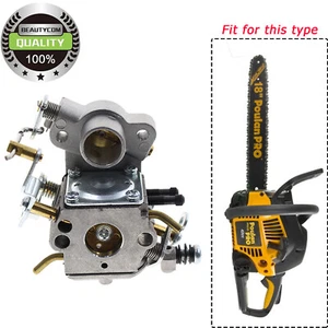 For Poulan Pro PP4218A 18'' 2-Cyl 42cc Gas Chain Saw Carburetor Carb Tune Up Kit - Picture 1 of 12