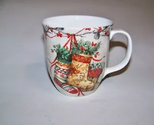 IHR Calze Decorative (Natale) Bone China Tazza SET DI 6 - Foto 1 di 3