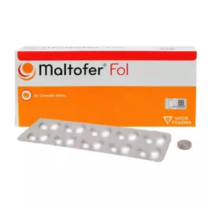 Maltofer Fol Kautabletten Eisenmangel (30er x 4 BOXEN) - Bild 1 von 5