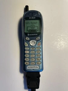 Téléphone portable vintage Audiovox Tri-Mode CDM-9100 avec chargeur - objet de collection - Photo 1 sur 7