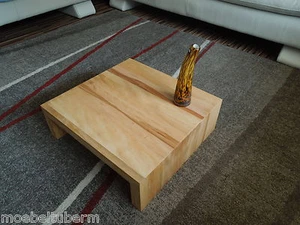 Couchtisch Kern Buche Massiv Holz Design Tisch Beistelltisch NEU au.auf Maß !!! - Bild 1 von 11