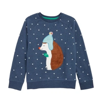 Sudadera Mini Boden Fluffy Friends y Jeans Slim Fit Diseño AGOTADO 4-5 años Foto 1 de 4