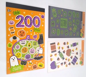 Halloween Kid Sticker Lot Planner Scrapbooking Pumpkin Book Assorted Sheets - Picture 1 of 10