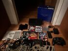 Ps2 Fat Console 3 Controllers Dvd Remote5 Games 2 X8 Mb Card Box Cables