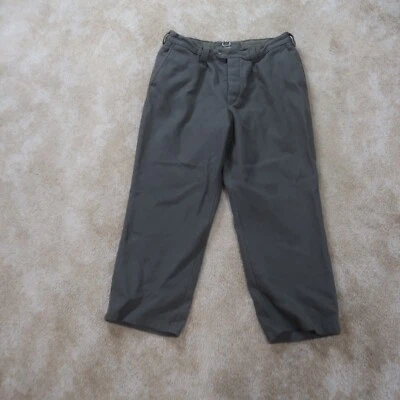 Vintage Military Pants Wool Field Trousers Men's 34x28 Green - Image 1 of 4