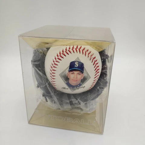 Seattle Mariners Alex Rodriguez Ball with mini glove by Fotoball Cover