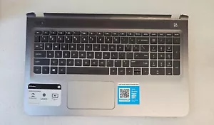 HP Pavilion 15-ab253cl Top Case Palmrest w/Touchpad Keyboard - Zdjęcie 1 z 2