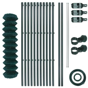 Maschendrahtzaun Komplettset Zaun Set Gartenzaunset Gartenzaun Drahtzaun Zaunset - Bild 1 von 19