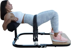 Hip Thrust Machine High Resistance Glute Training Strengthen & Sculpt Home Gym - Picture 1 of 7