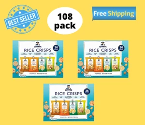 Quaker Rice Crisps Variety Pack, 108ct.(No Ship to CA,PR,AK) - Picture 1 of 1