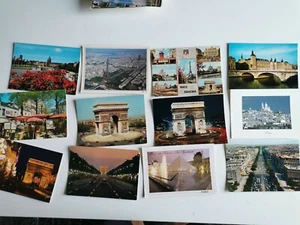 BLOCCO DI 12 CARTOLINE NUOVE E VIAGGIATE DI PARIGI - Bild 1 von 3