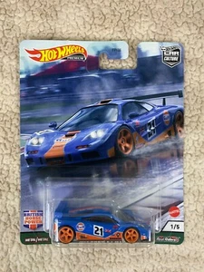 ****HOT WHEELS GRJ62 BRITISH HORSE POWER CAR CULTURE MCLAREN F1 GTR 1/5 HW06**** - Picture 1 of 7